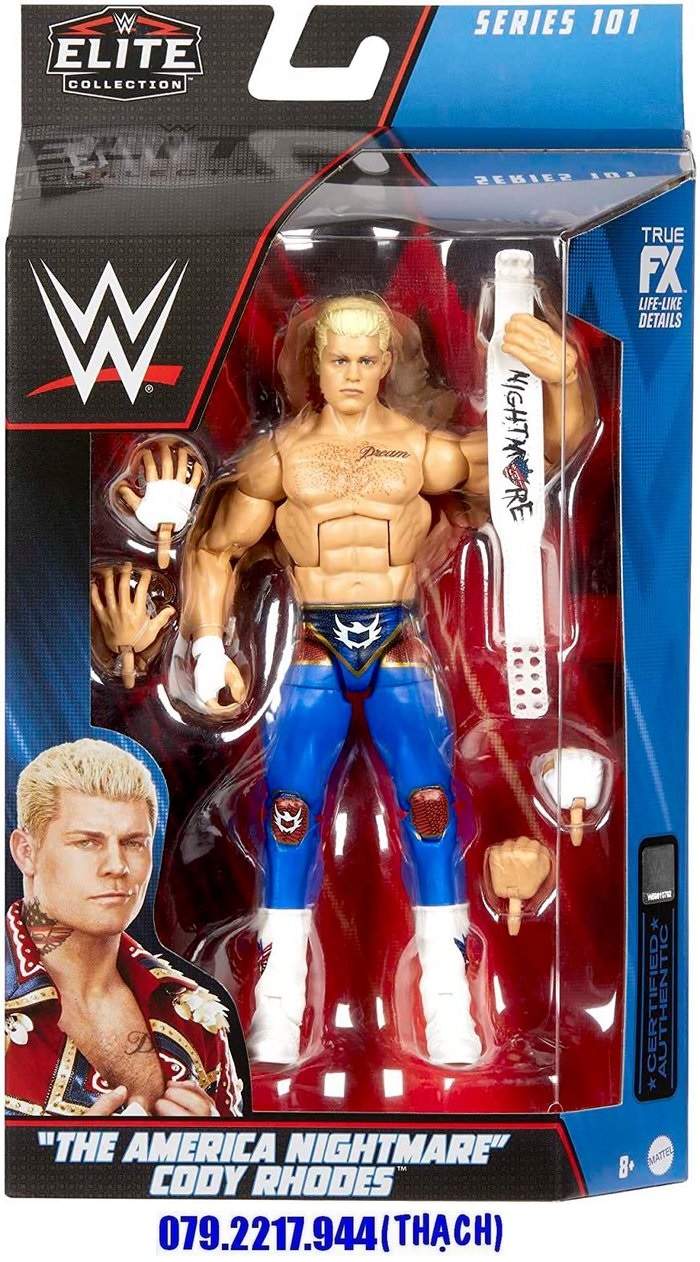 WWE CODY RHODES ELITE 101