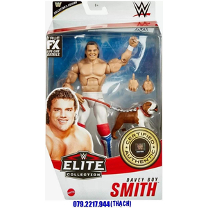 WWE DAVEY BOY SMITH (BRITISH BULLDOG) - ELITE 82 COLLECTOR'S EDITION (EXCLUSIVE)