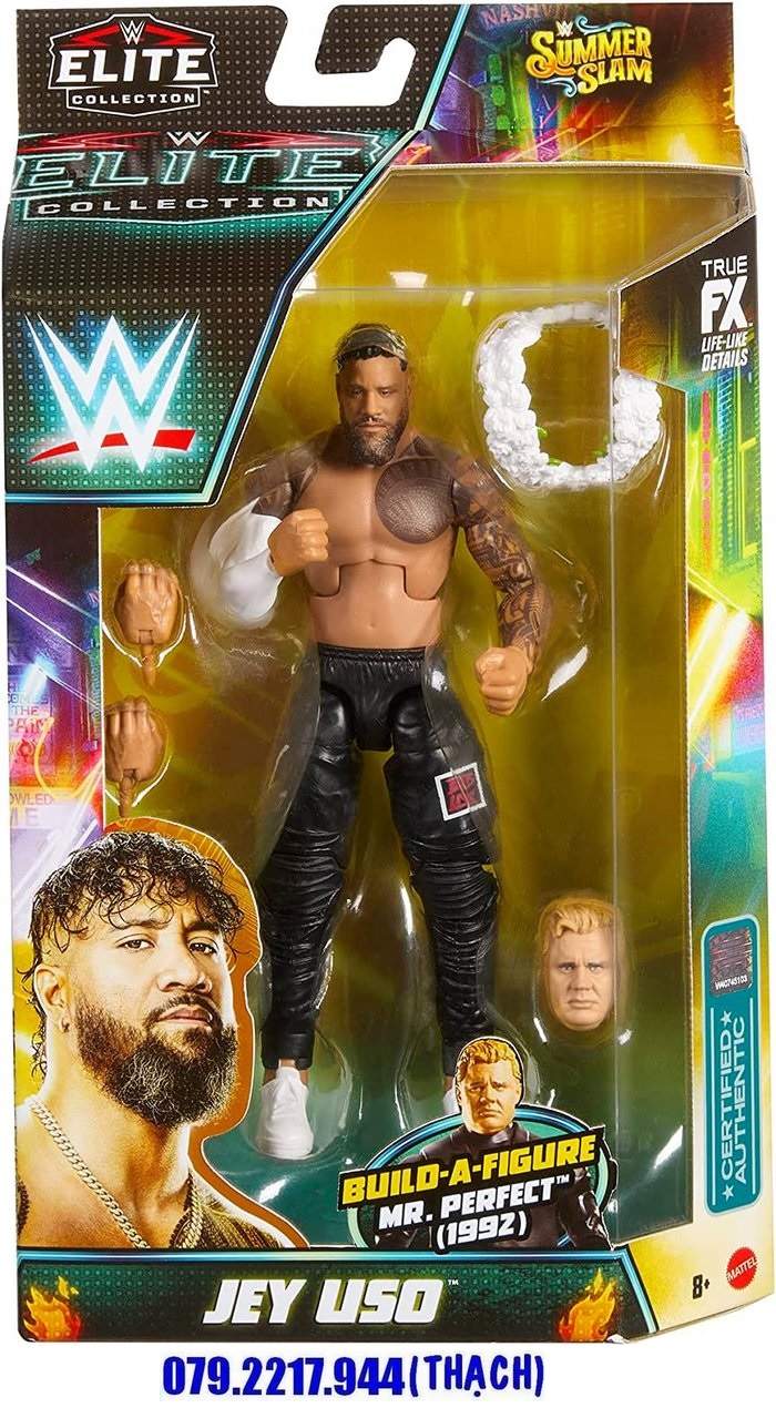 WWE JEY USO - ELITE SUMMERSLAM 2023