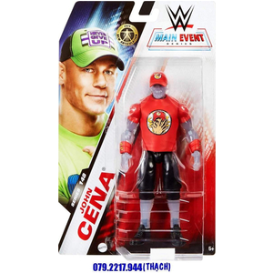 WWE JOHN CENA - MAIN EVENT SERIES 148 (PHIÊN BẢN TRONG SUỐT) (CHASE VARIANT)