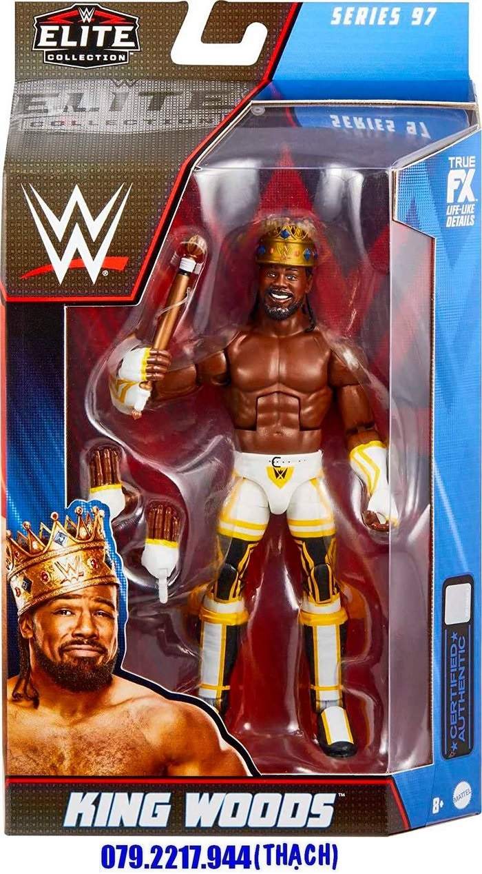 WWE KING WOODS (XAVIER WOODS) - ELITE 97