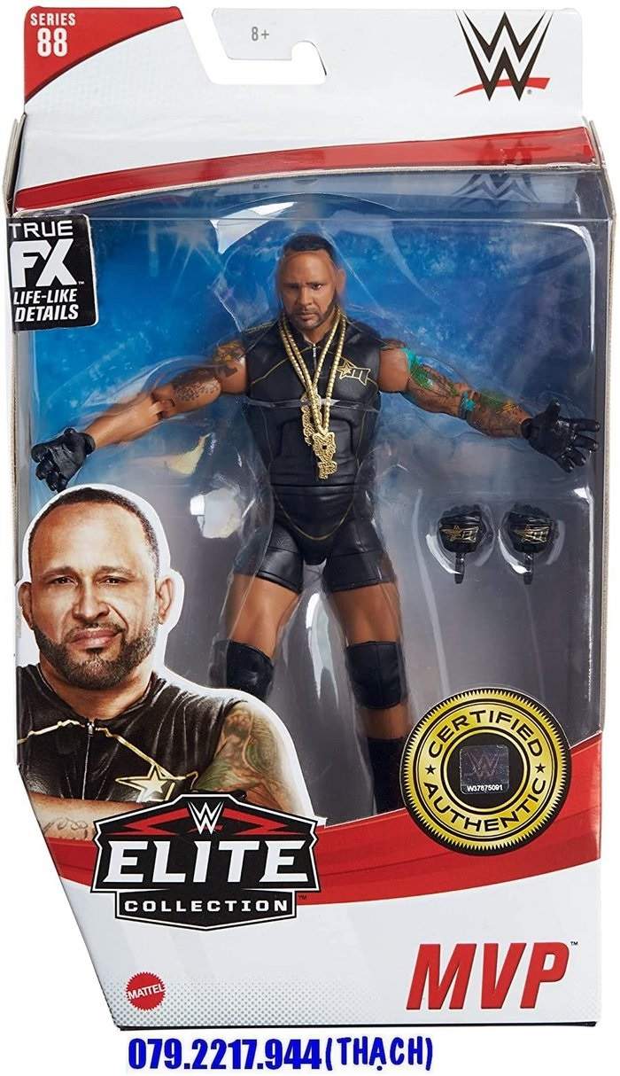 (**) WWE MVP - ELITE 88