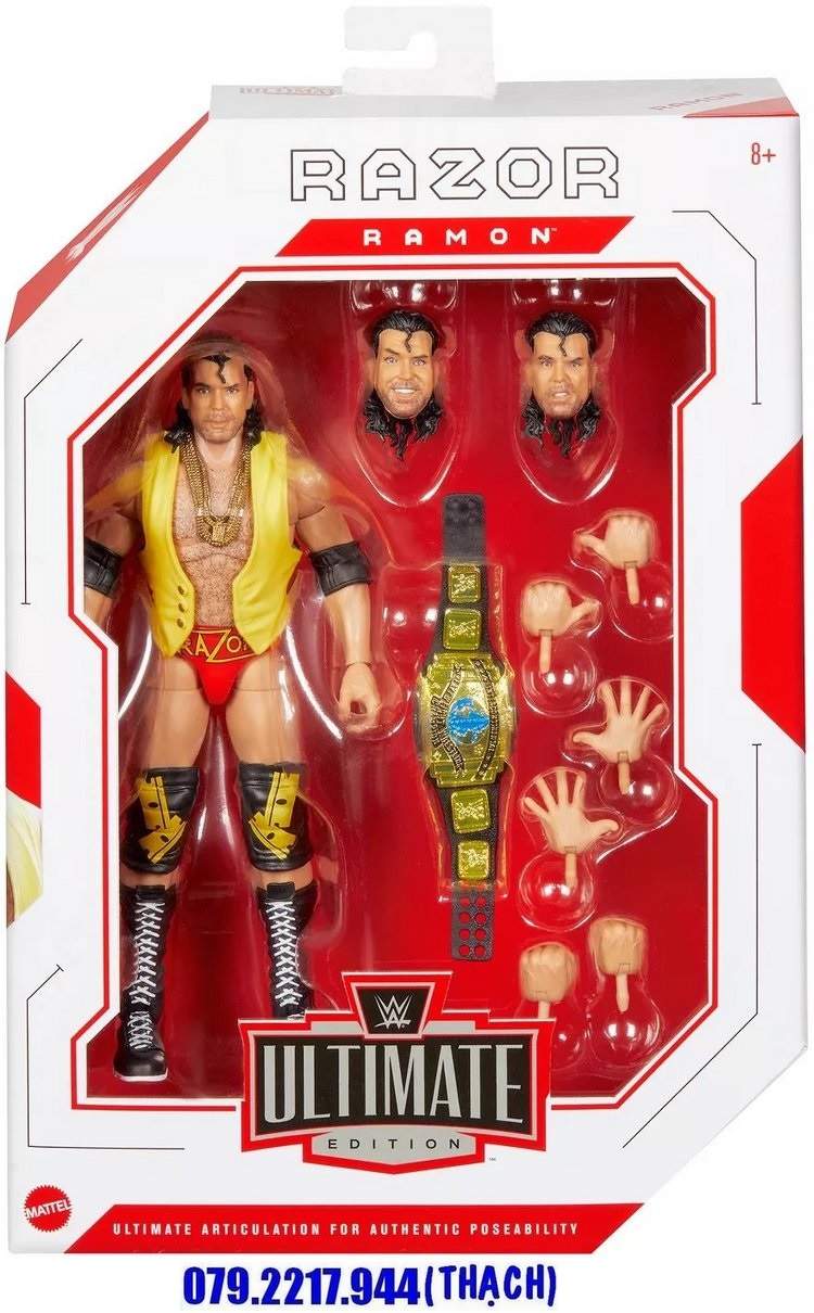 YO! Chico! Razor Ramon Is In Mattel WWE Defining Moments! Ringside ...