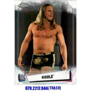 WWE RIDDLE TRADING CARD