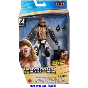 WWE SHAWN MICHAELS - ELITE WRESTLEMANIA 37 (BUILD-A-FIGURE PAUL ELLERING WITH ROCCO)