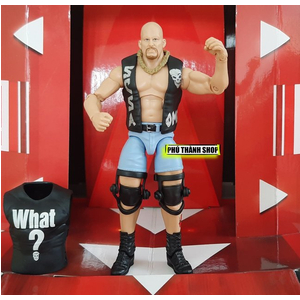 WWE STONE COLD STEVE AUSTIN - ELITE HALL OF FAME CLASS OF 2009 (EXCLUSIVE) (KHÔNG HỘP)