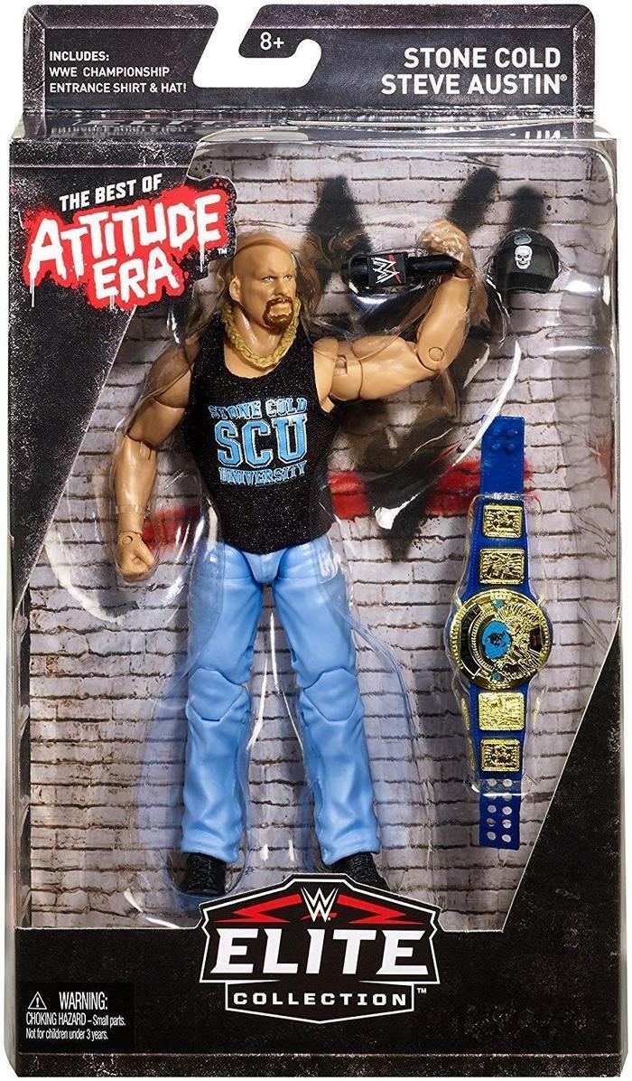 [HÀNG HIẾM] WWE STONE COLD STEVE AUSTIN – ELITE THE BEST OF ATTITUDE ERA