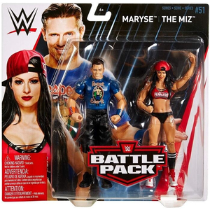 WWE THE MIZ & MARYSE - BATTLE PACK 51