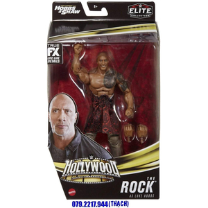 WWE THE ROCK (AS LUKE HOBBS - FAST & FURIOUS HOBBS & SHAW) - ELITE HOLLYWOOD SERIES 1 (EXCLUSIVE)