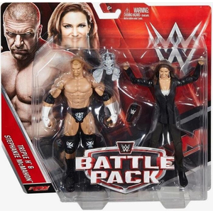 WWE TRIPLE H & STEPHANIE McMAHON - BATTLE PACK 42