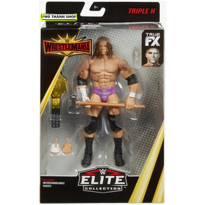 WWE TRIPLE H - ELITE WRESTLEMANIA 35 (ĐÃ KHUI HỘP TRƯNG BÀY Ở SHOP)
