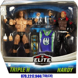 WWE TRIPLE H & JEFF HARDY - ELITE 2-PACK