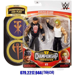 WWE UNDERTAKER & JEFF HARDY - BATTLE PACK CHAMPIONSHIP SHOWDOWN SERIES 1