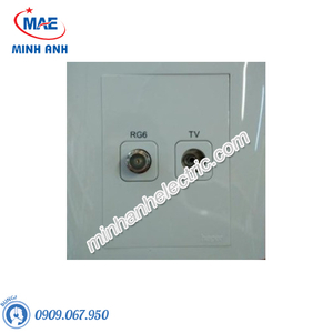 Công tắc - Ổ cắm Hager - Model WXETV75R