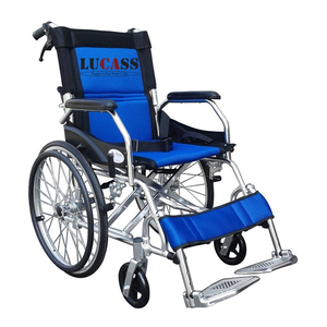 Xe lăn nhôm du lịch Lucass X-63L