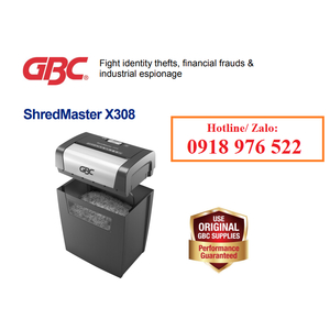 GBC Cross Cut Shredder ShredMaster X308