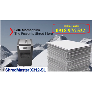 Máy hủy tài liệu SAMURAI ShredMaster X312-SL