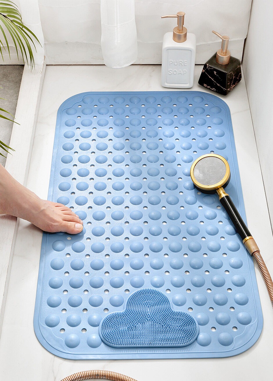 Thảm Chống Trượt Nhà Tắm Massage Chân, Thảm Lót Sàn Nhà Tắm Có Gai Mát Xa Chà Chân
