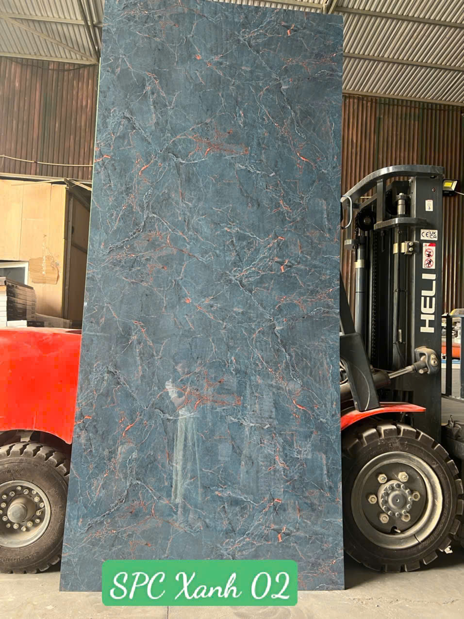 HT-OPSPC Tấm ốp nhựa SPC trong nhà & LAM SÓNG CÙNG MÀU