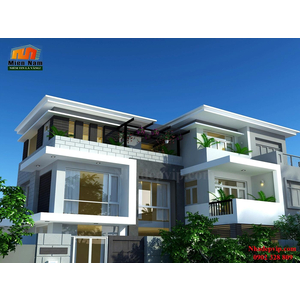 Xây dựng biệt thự hiện đại Chị Hoàng Oanh Quận 12