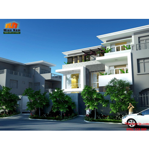 Xây dựng biệt thự hiện đại Chị Hoàng Oanh Quận 12