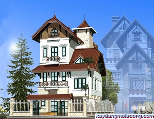 xây dựng biệt thự pháp đẹp xây dựng biệt thự pháp đẹp