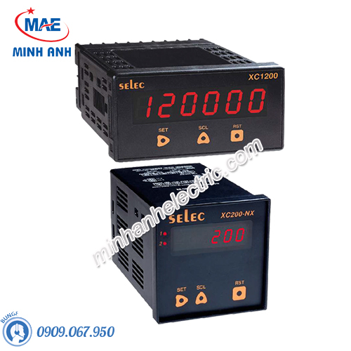 Bộ hiển thị tốc độ và đếm tổng - Model XC200NX-XC1200