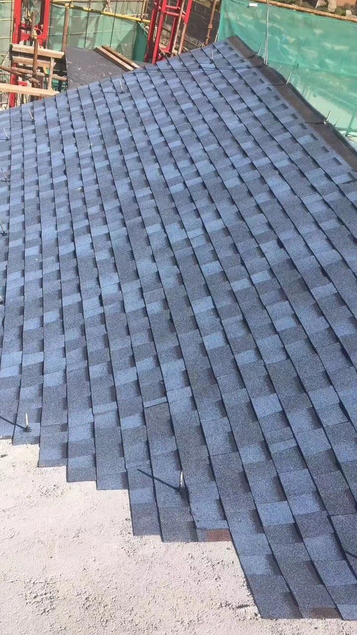 Ngói lợp bitum phủ đá dạng đa tầng EW005-BITUM- MÀU XANH DƯƠNG
