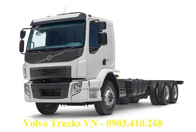 Xe 3 chân sát xi dài Volvo VM