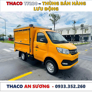 XE TẢI BÁN HÀNG LƯU ĐỘNG THACO TF230 MỚI NHẤT