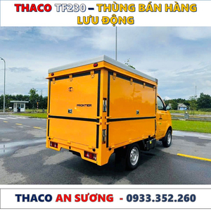 XE TẢI BÁN HÀNG LƯU ĐỘNG THACO TF230 MỚI NHẤT