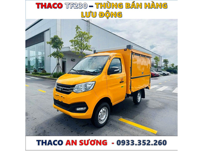 XE TẢI BÁN HÀNG LƯU ĐỘNG THACO TF230 MỚI NHẤT
