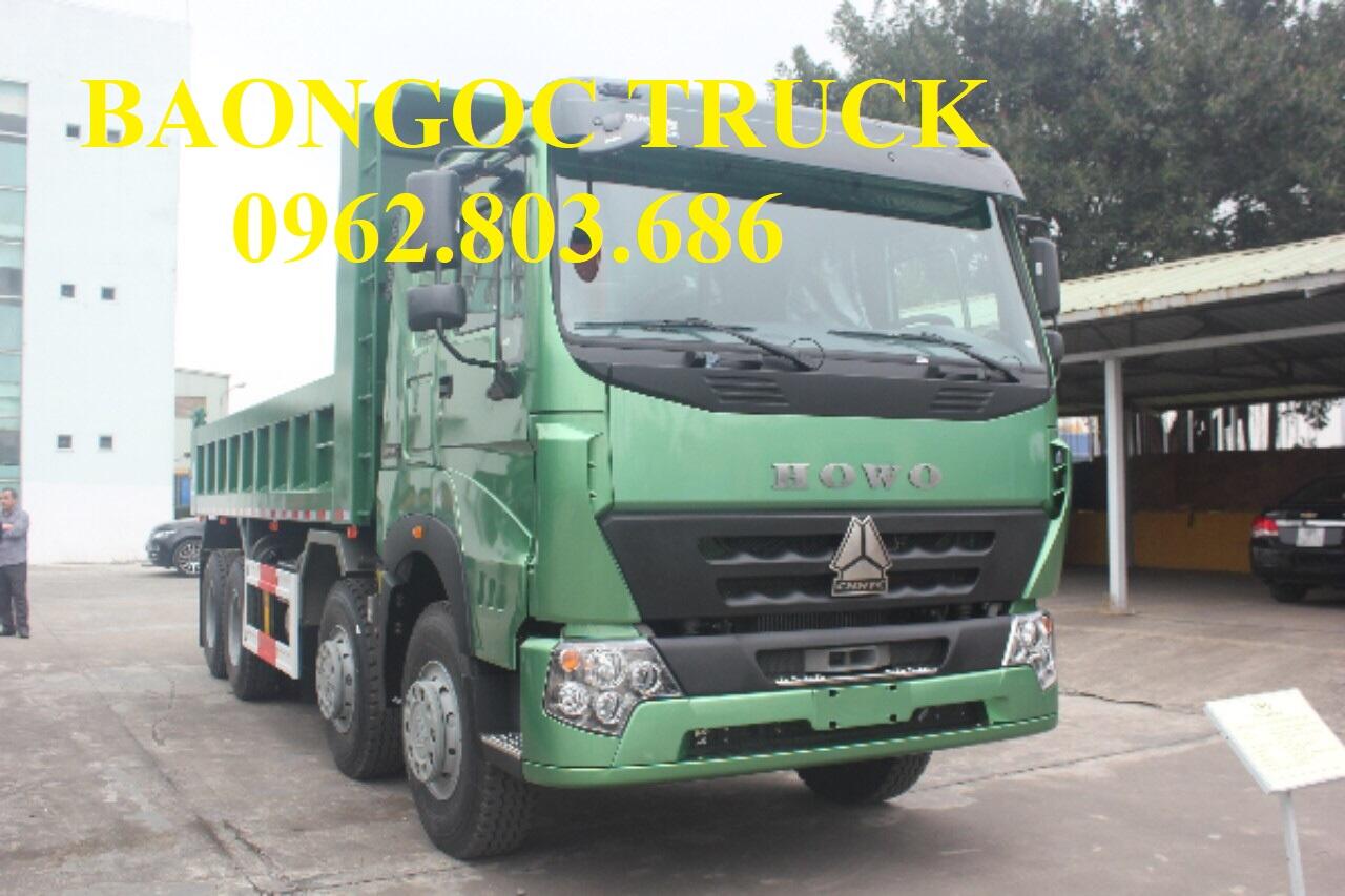 Xe ben howo 4 chân đời 2019