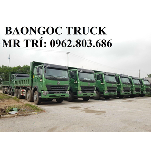 Bán xe ben howo 4 chân nhập khẩu đời 2021