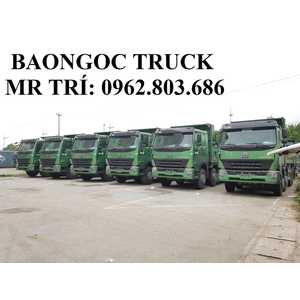 Bán xe ben howo 4 chân nhập khẩu đời 2021