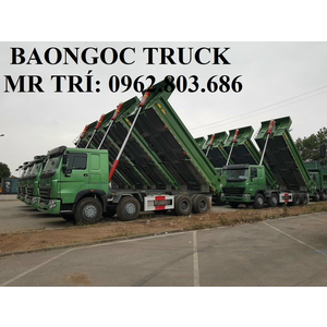 Bán xe ben howo 4 chân nhập khẩu đời 2021