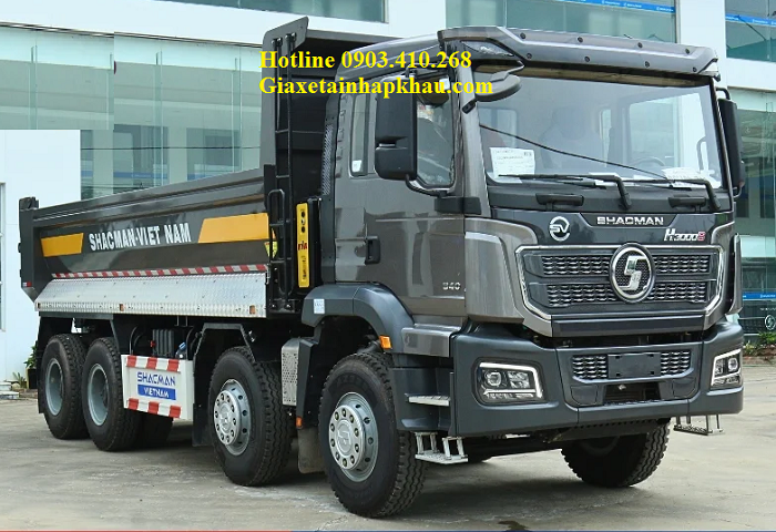 Xe ben Shacman 4 chân máy 340/400 Ps - Hotline 0903.410.268