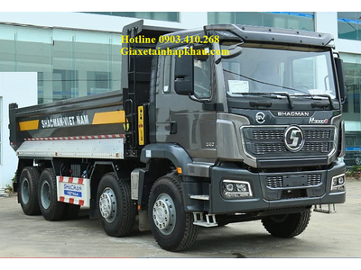 Xe ben Shacman 4 chân máy 340/400 Ps - Hotline 0903.410.268