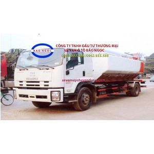 Xe bồn chở cám, thức ăn chăn nuôi 16 khối ISUZU FVR 34Q