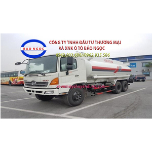 Xe bồn chở xăng dầu 18,5 khối hino FM