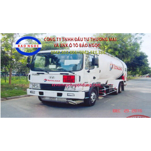 Xe bồn hyundai hd210 chở 19 lít khí hóa lỏng LPG