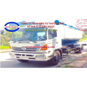 Xe bồn chở cám, thức ăn gia súc 13 khối HINO FG8JPSB