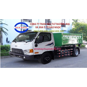 Xe chở rác thùng rời 9 khối (m3) hyundai hd700