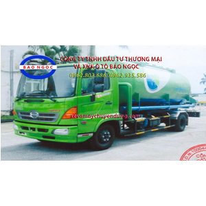 Xe chở thức ăn chăn nuôi 9 khối kiểu khí nén HINO FC9JJSW