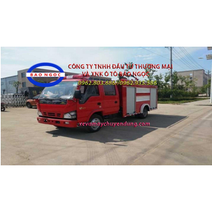 Xe chữa cháy cứu hỏa isuzu 3 khối nhập khẩu
