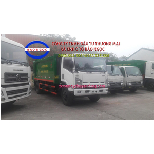 Xe cuốn ép rác 12 khối isuzu Vĩnh Phát