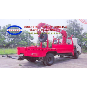Xe cứu hộ giao thông cẩu kéo HINO XUZ 730 gắn cẩu unic 3 tấn