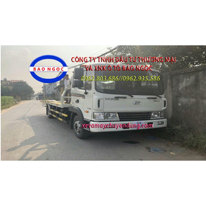 Xe cứu hộ giao thông hyundai HD120 sàn trượt kéo chở xe