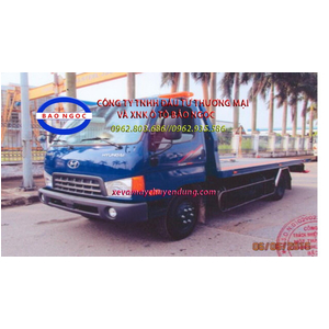 Xe cứu hộ giao thông hyundai hd650 sàn trượt kéo chở xe