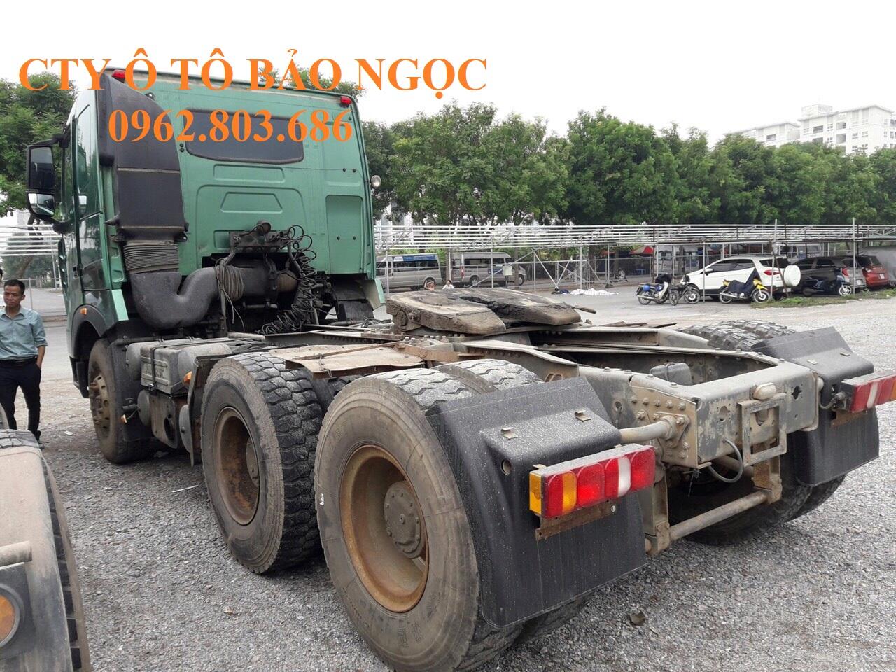 Xe đầu kéo cũ đã qua sử dụng 375 nóc thấp cầu dầu